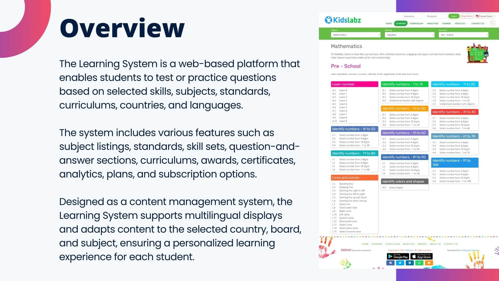 Learning skills Page